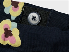 Name It dark sapphire blomstret body sæt